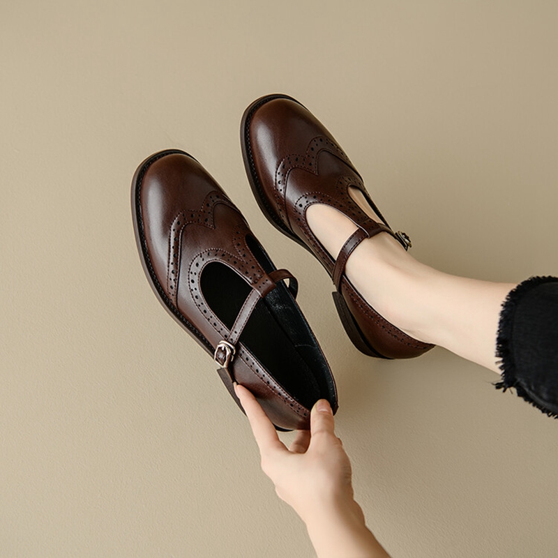 Casual Sandal Leather - Neue Herbst/Frühling Frauen Pumps Split Lederschuhe