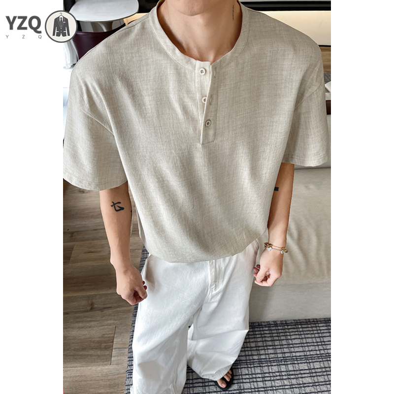 Atmungsaktives Leinen-T-Shirt  – Linen Shirt Breathable Bewertung und Preis