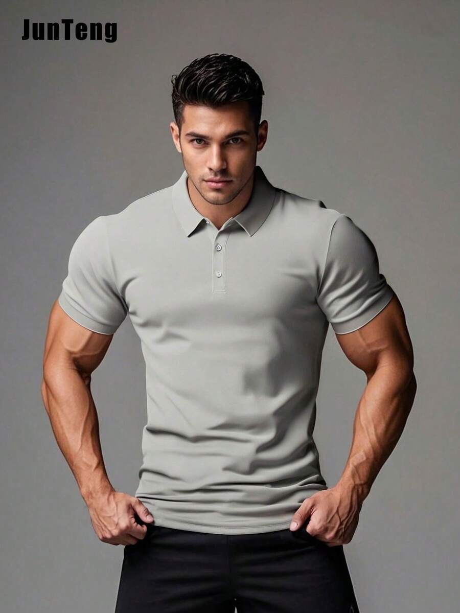 Herren Casual Atmungsaktives E – Polo Shirt Pique Bewertung und Preis