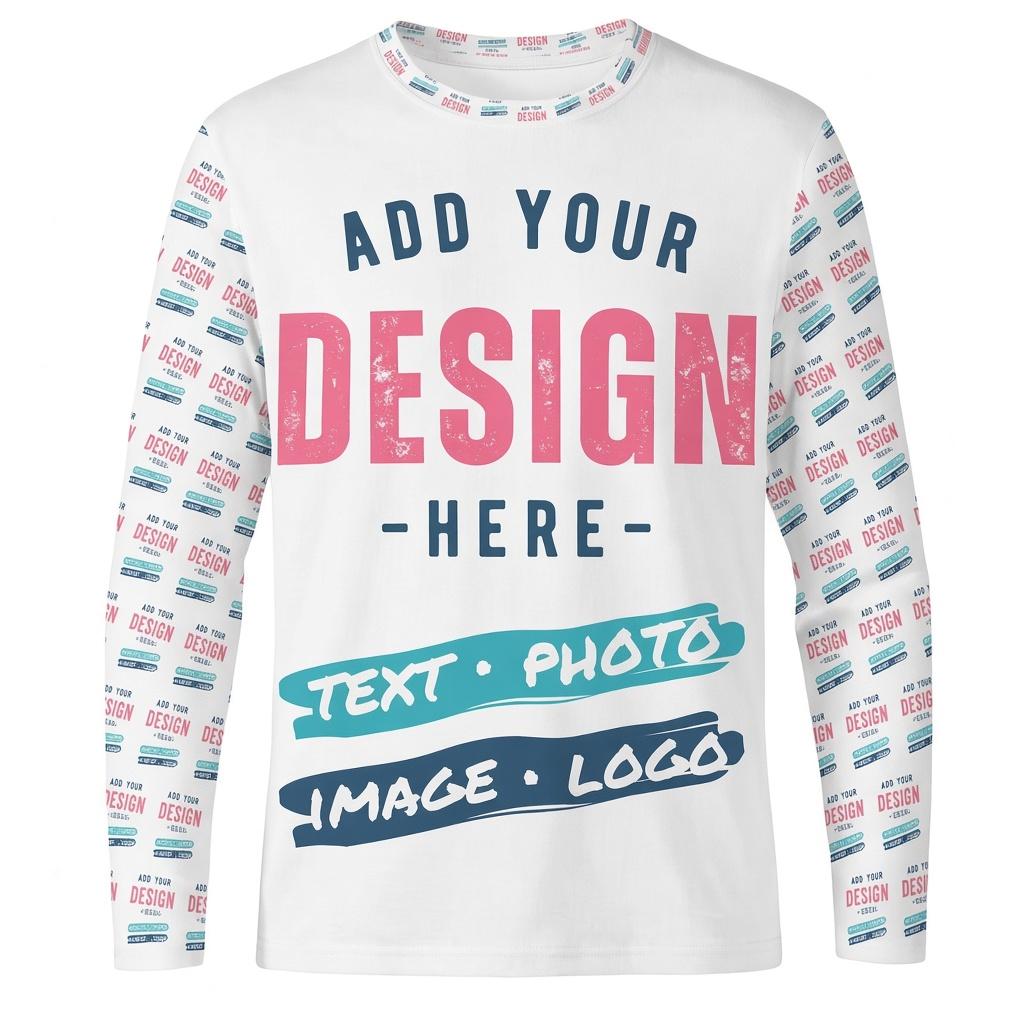 Individuelles Langarm-T-Shirt  – Tee Graphic Print Bewertung und Preis