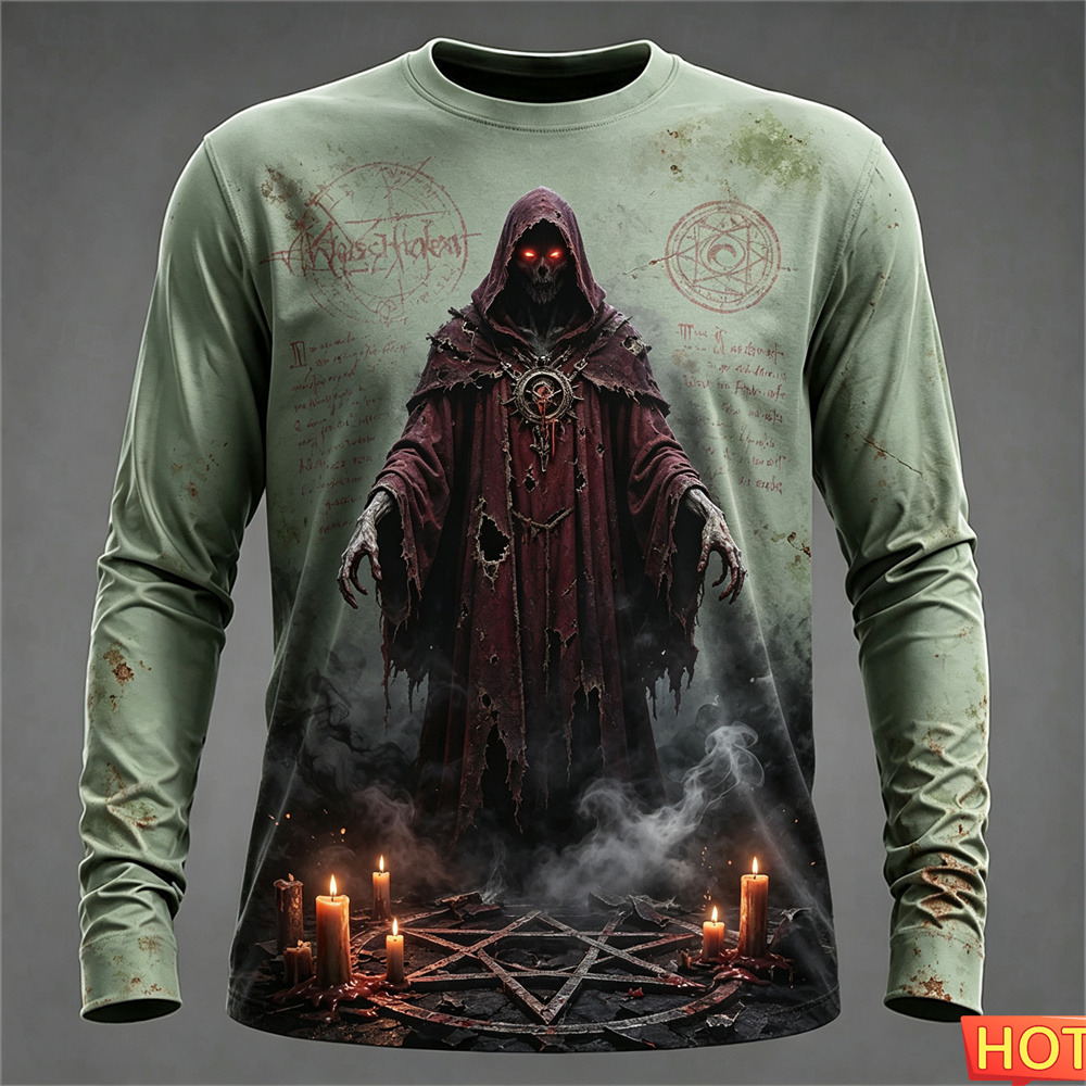 Herbst-Winter Herren Langarm-T – Tee Graphic Print Bewertung und Preis